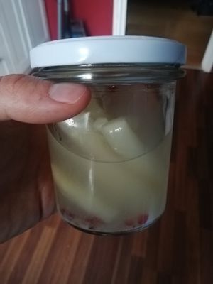 Fermentierter Spargel at Louie's Grünepflaume in Hamburg