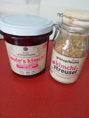 Kimchi & Kimchistreusel at Louie's Grünepflaume in Hamburg