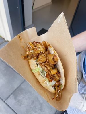 Homemade vegan kebab 🥙🤤  at Veganes Bistro in Schindellegi