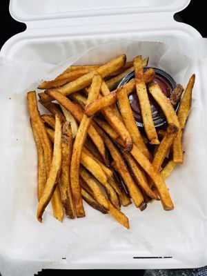 French fries #Veganuary at Ms Julie's Kitchen in Akron
