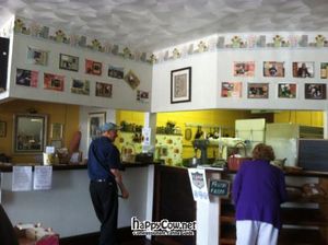 Inside Counter to order and pay at Ms Julie's Kitchen in Akron