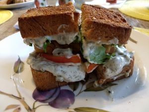 Not fishwhich at Ms Julie's Kitchen in Akron