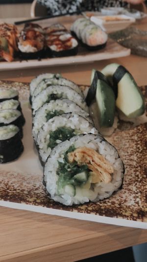Rolls with Tofu at Kiyomi Sushi in Holbaek