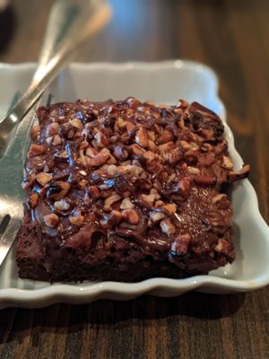 Pecan Caramel Brownie at Kaya's Kitchen in Belmar