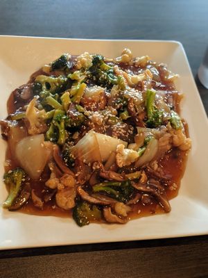 Garlic Sesame Sensation at Kaya's Kitchen in Belmar