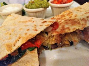 Quesadilla at Kaya's Kitchen in Belmar