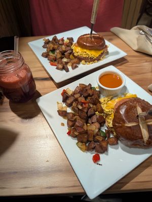 Jersey Devil and Belly Buster at Kaya's Kitchen in Belmar