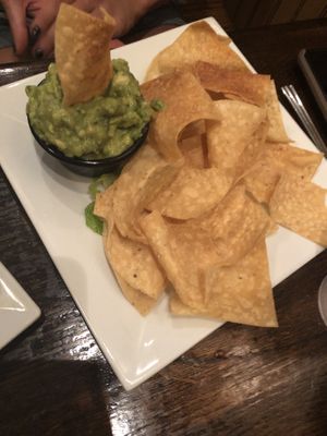 Chips and guacamole  at Kaya's Kitchen in Belmar