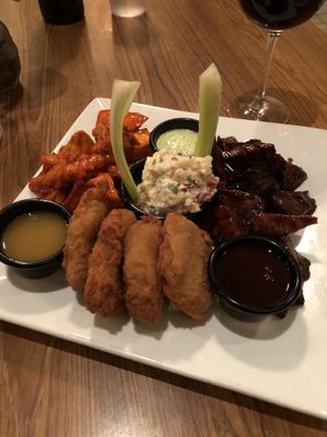 Kayas sampler at Kaya's Kitchen in Belmar