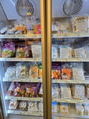 Fridge at Veggie Garden in Rotterdam
