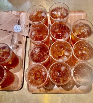 Caramel-like tea (Vegan Food Tour July 13, 2025) at Veggie Garden in Rotterdam