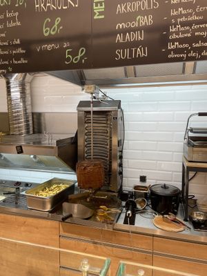 The kebap! at Mooi in Prague