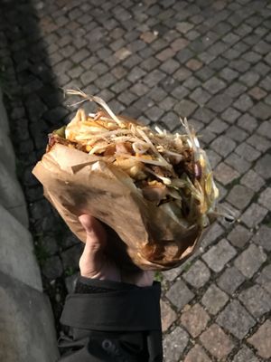 Tortilla BARBIE (BBQ) #Veganuary at Mooi in Prague