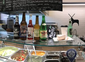 Their drinks (but you can buy more in the market next to it)  at Mooi in Prague