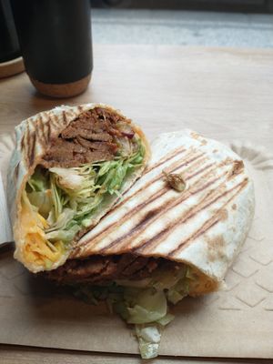 BBQ tortilla at Mooi in Prague