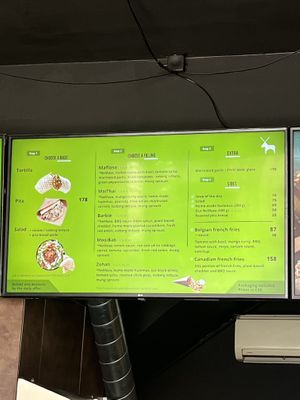 Menu (July 2023)  at Mooi in Prague