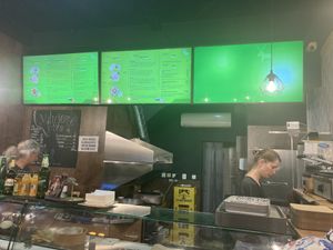 Kebab style shop  at Mooi in Prague