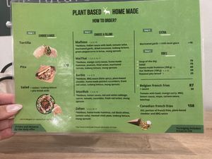 Menu - Sept 2023  at Mooi in Prague