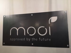 Inside at Mooi in Prague