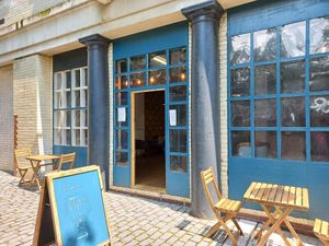 Outside at Matthews Yard in Croydon