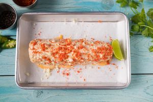 Mexican Street Corn  at Tako Mexican in Yonkers