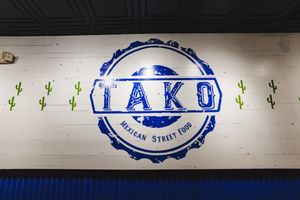 Logo Interior wall  at Tako Mexican in Yonkers