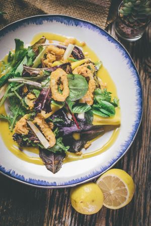 Passion Fruit Calamari  at VEGA in Hartsdale