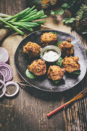 Restaurant Hunter featuring  Avocado fritters  at VEGA in Hartsdale