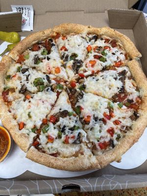 Where's the taste ??  at Sarpino's Pizzeria in Fort Lauderdale