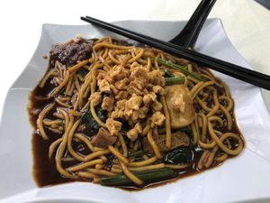 KL Hokkien mee at Zi Zai Vegetarian 自在齋 - Bishan in Central Singapore