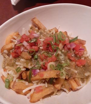 Vegan poutine at Hopyard in Charlottetown