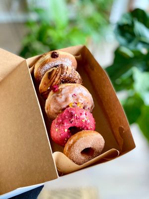 Vegan Pączki and Donuts at Eter Vegan Bakery in Warsaw