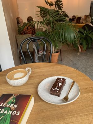 cafe  at Eter Vegan Bakery in Warsaw