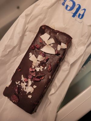 vegan bounty at Eter Vegan Bakery in Warsaw