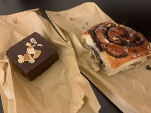   at Eter Vegan Bakery in Warsaw