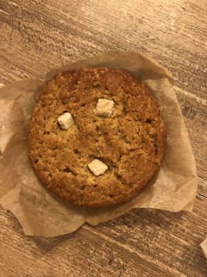 Miso cookie  at Eter Vegan Bakery in Warsaw