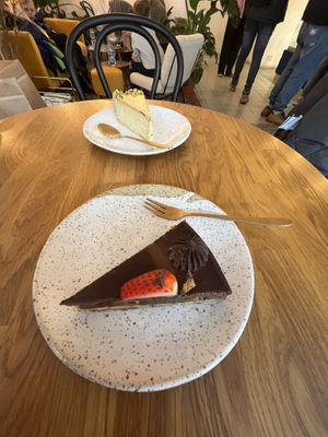   at Eter Vegan Bakery in Warsaw