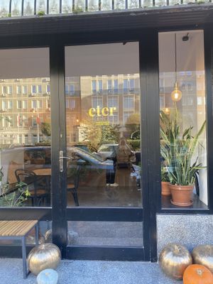   at Eter Vegan Bakery in Warsaw