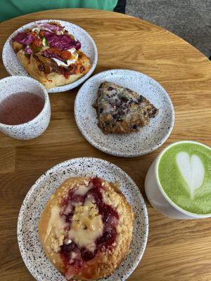 Brunch  at Eter Vegan Bakery in Warsaw