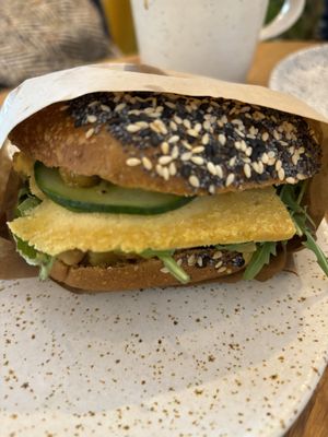   at Eter Vegan Bakery in Warsaw