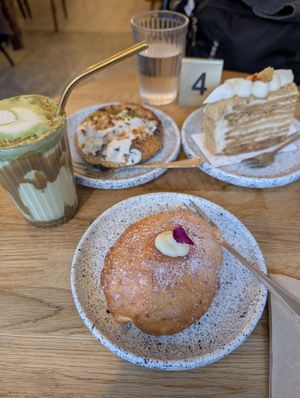 my picks at Eter Vegan Bakery in Warsaw