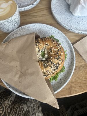 bagel  at Eter Vegan Bakery in Warsaw