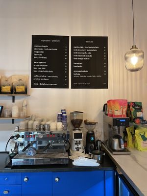 Counter   at Eter Vegan Bakery in Warsaw