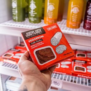 Veggeroni.

Image taken from their instagram profile. at JUCYLUCY in Montevideo