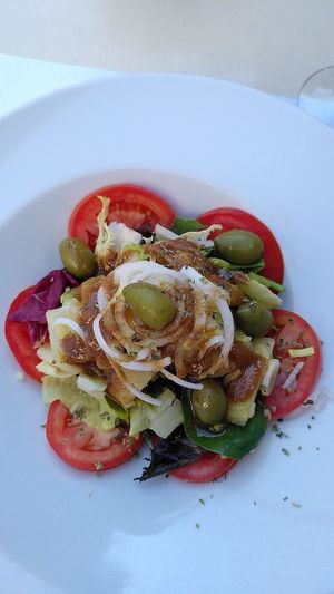 Can Perico salad at Can Perico in Santa Perpetua De Mogoda