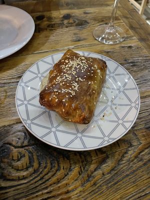 Spanakopita  at Ibarra Brunch Bistro in Montevideo