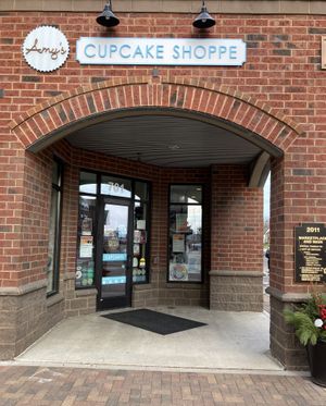 Exterior November 2024 at Amy's Cupcake Shoppe in Hopkins