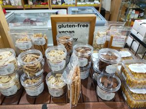 Vegan and gluten-free cookies at Club Sehat - Penjaringan in Jakarta