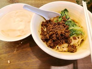 Mee po at Vege Station 素食小栈 - Jl Dedap in Johor Bahru