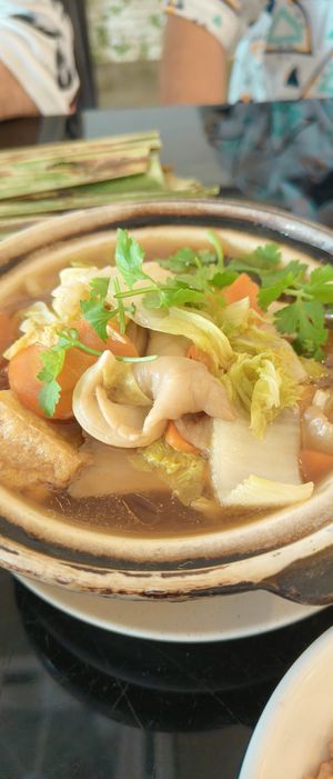 Clay pot tofu at Vege Station 素食小栈 - Jl Dedap in Johor Bahru